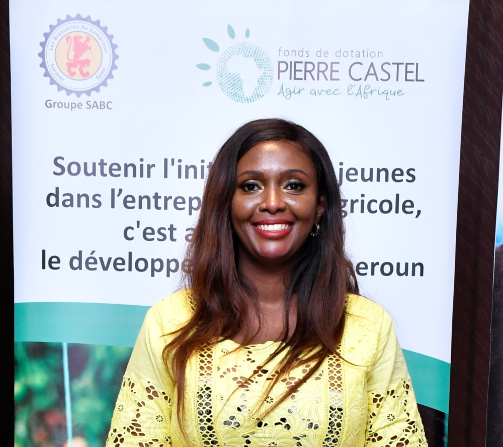 Madame ESSOMBA Claudine Manuela Epouse NJANKOUO, 2e Lauréate du PRIX PIERRE CASTEL CAMEROUN 2021 - 4e édition